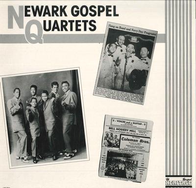 Disque vinyle LP DIVERS - Newark Gospel Quartets HT324 Heritage 1990 UK Soul/Funk