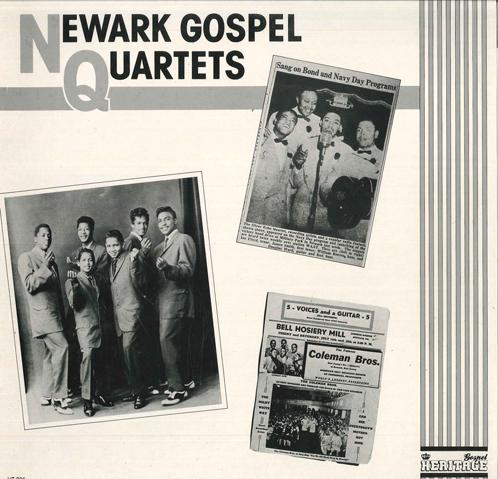 

LP Record VARIOUS - Newark Gospel Quartets HT324 Heritage 1990 UK Soul/Funk