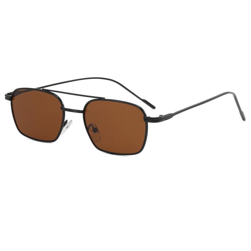 Fashionable Style Men's Style Designer-made Sunglasses Square-shaped Shape Dual Bridge Women's Sunglass Driving Use Hiking Women Sun Glasses