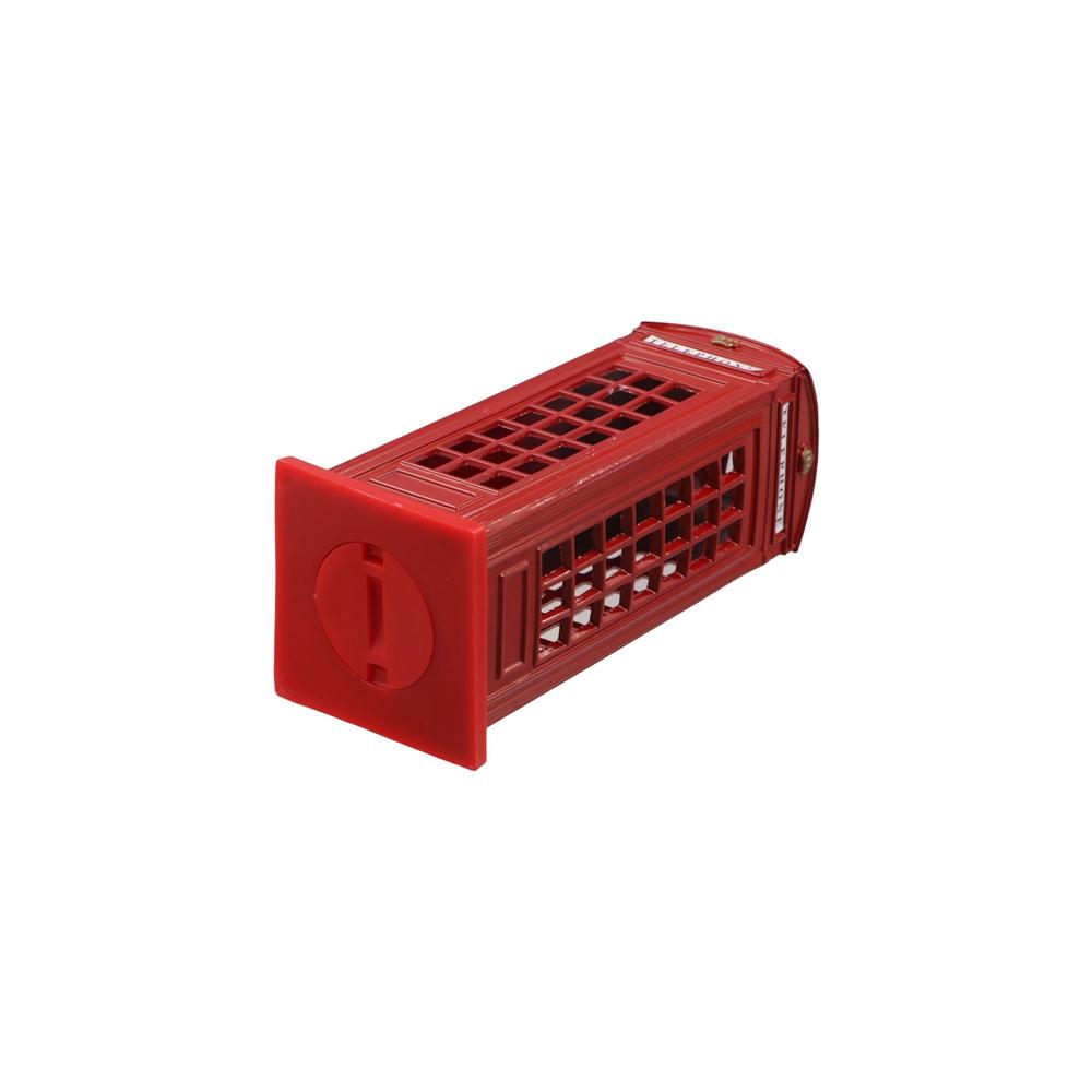 Telephone Booth Shape Telephone Booth Piggy Bank Crafts Retro Coin Box  Desktop