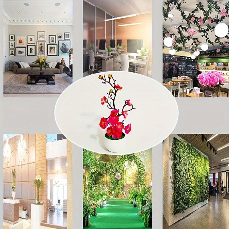 Authentic Wax Plum Blossom Bonsai - Lifelike Artificial Flower - Festive New Year Home Decor Home Decor Artificial Flowers