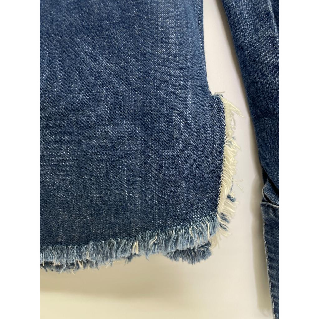 GREG LAUREN Denim Western Shirt/ tops * There is no size description. IndigoUsed