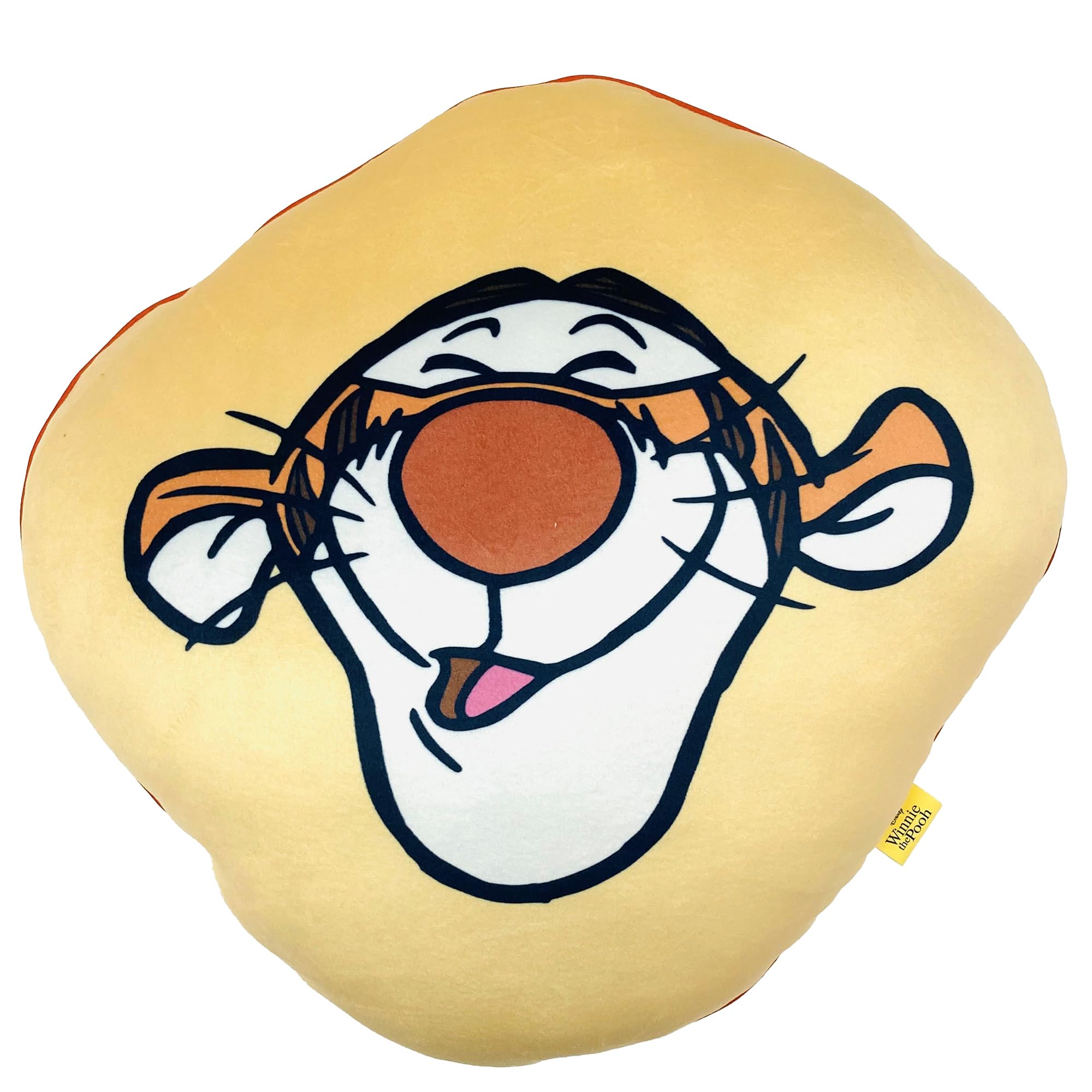 

MORIPiLO Disney Winnie the Pooh Tigger Body Pillow (Soft Die-Cut Cushion) Soft and Soft to the Touch, Plush Toy, Nap Pillow, Approx. 40x40x10cm