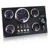 1x New 5 Gauge Set with Instrument Panel Tachometer 4000RPM For Marine Boat 12V