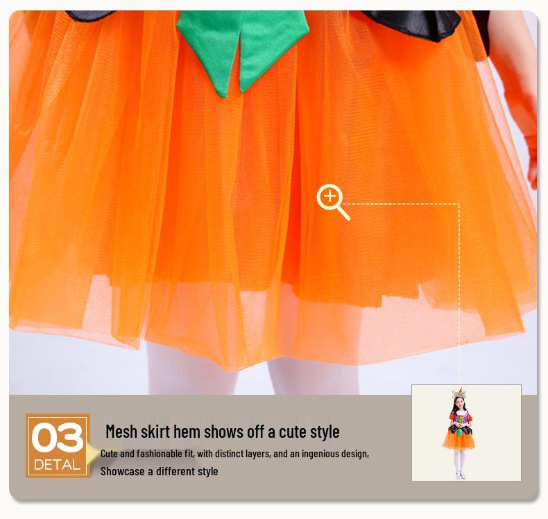 Children's Witch and Princess Halloween Costume Dress