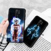 D-55 Dragon Z Ball Black Sofe Case for iPhone 16 15 Plus 14 13 Mini 12 11 Pro 8 6 6S SE 5 XR XS Max Realme C30 C33 C32 9I VIVO V29 V27 V23 Y36