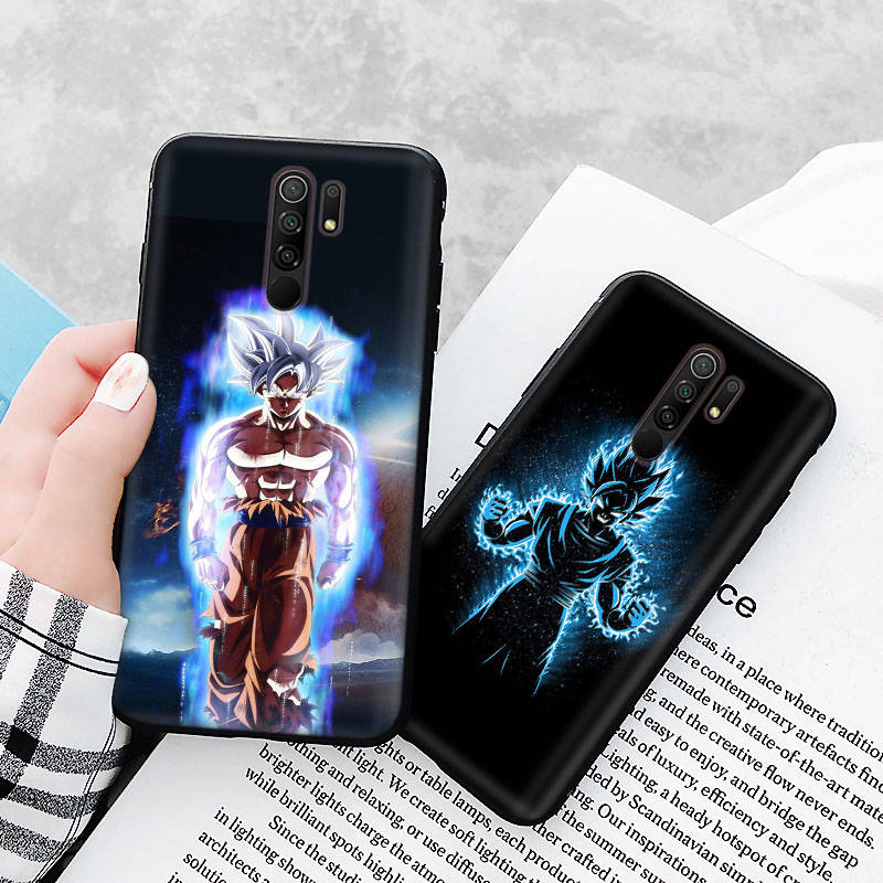 D-55 Dragon Z Ball Black Sofe Case for iPhone 16 15 Plus 14 13 Mini 12 11 Pro 8 6 6S SE 5 XR XS Max Realme C30 C33 C32 9I VIVO V29 V27 V23 Y36