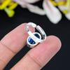 Tanzanite Quartz Gemstone Handmade 925 Sterling Silver Jewelry Ring Size 9 KG-365