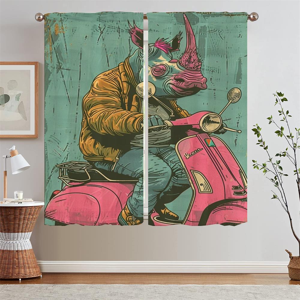Mr. Rhino Curtains Child Room Cheap Things With Free Shipping for Home Interior Curtains for Living Room 2 Elegant Pieces Blinds