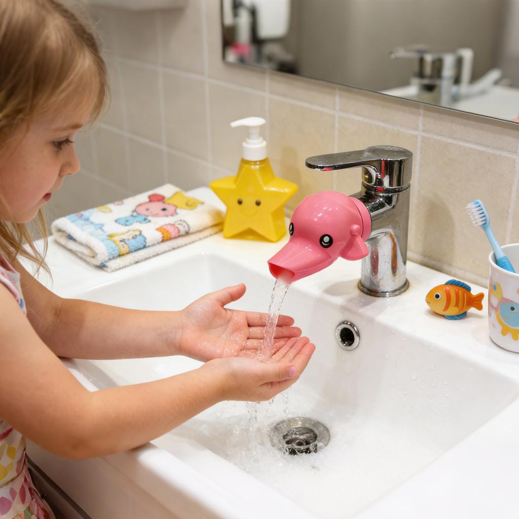 Children's Hand Washing Assistant, Animal Hand Washing Device, More Convenient Hand Washing, Cultivating Habits Faucet Extender