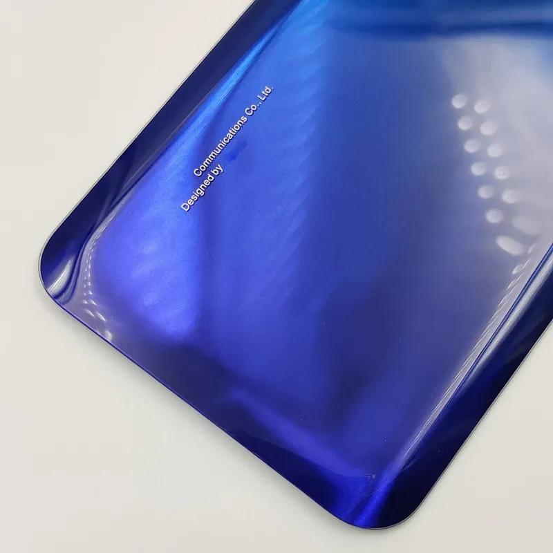 Glas-Rückseite für Xiaomi Mi 10 Lite 5G Hart Batterieabdeckung Rücktür Gehäuse Panel Schale + Original Klebstoff LOGO