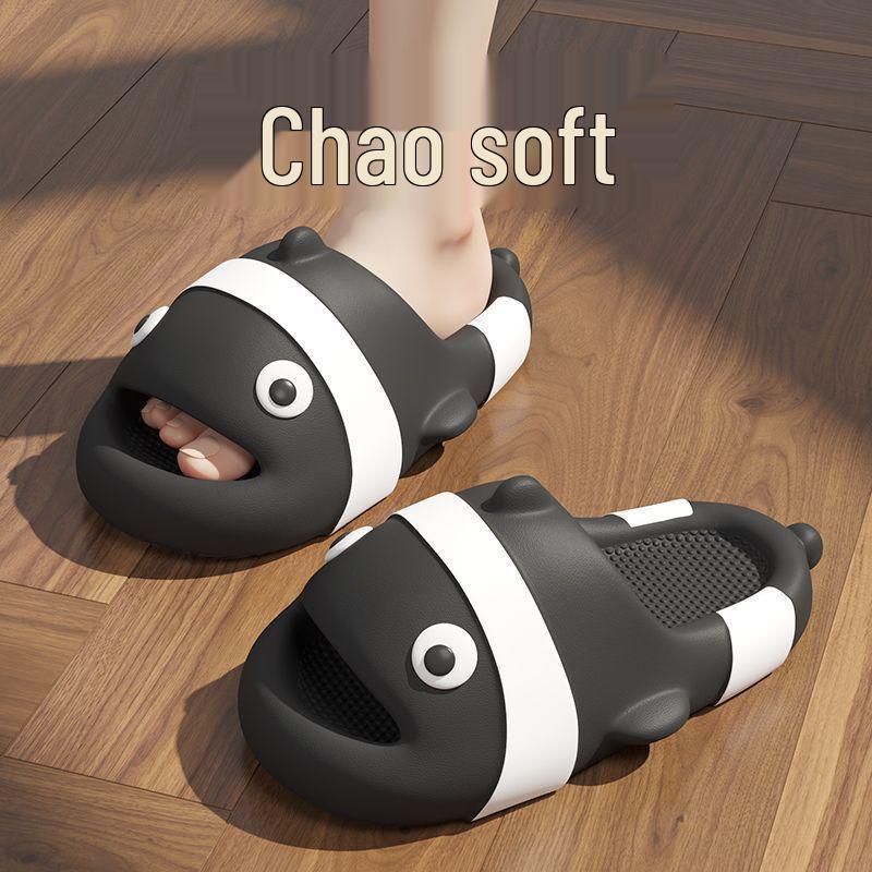 Clownfish Kids' Cartoon Slippers - Non-Slip Indoor Summer Footwear for Boys, Girls & Parent-Child Families