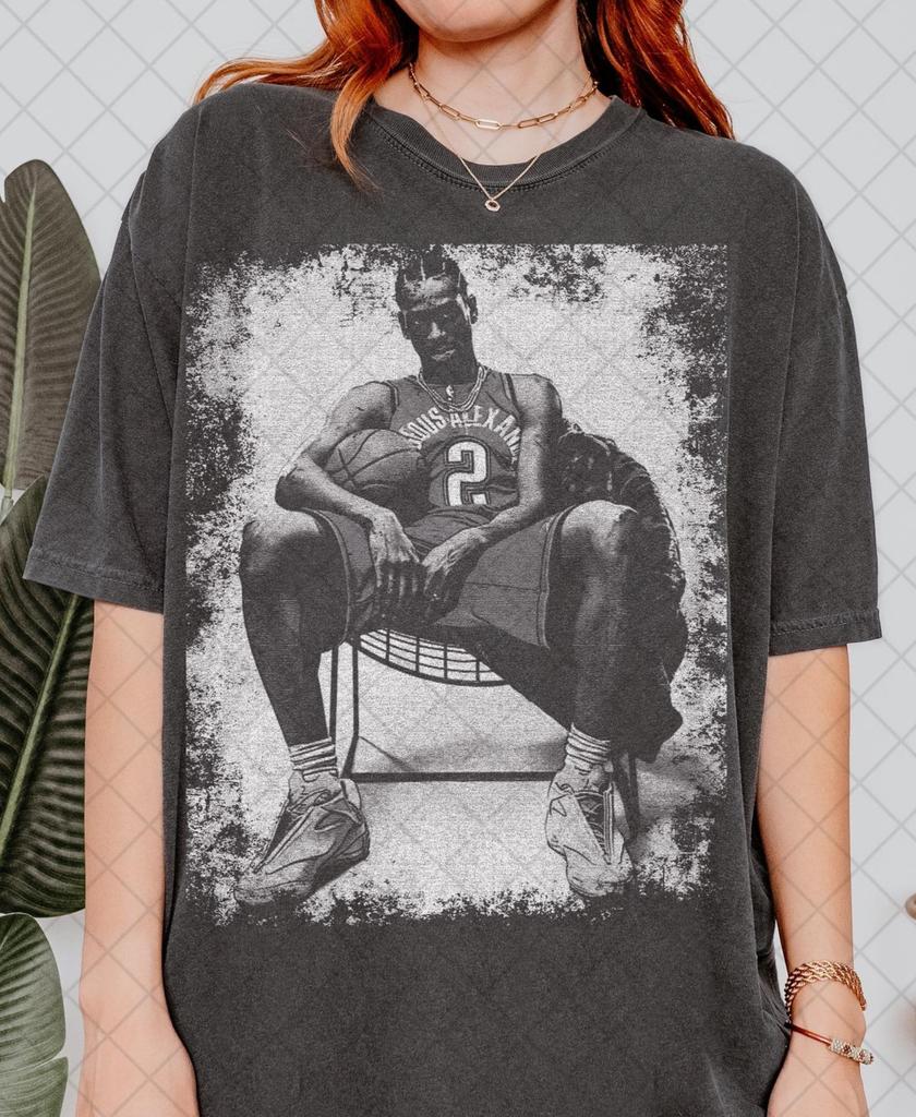 Comfort Colors shai gilgeous alexander Photo In Studio T shirt, Oklahoma City Basketball Champs 2025 T shirt, Game Day T shirt