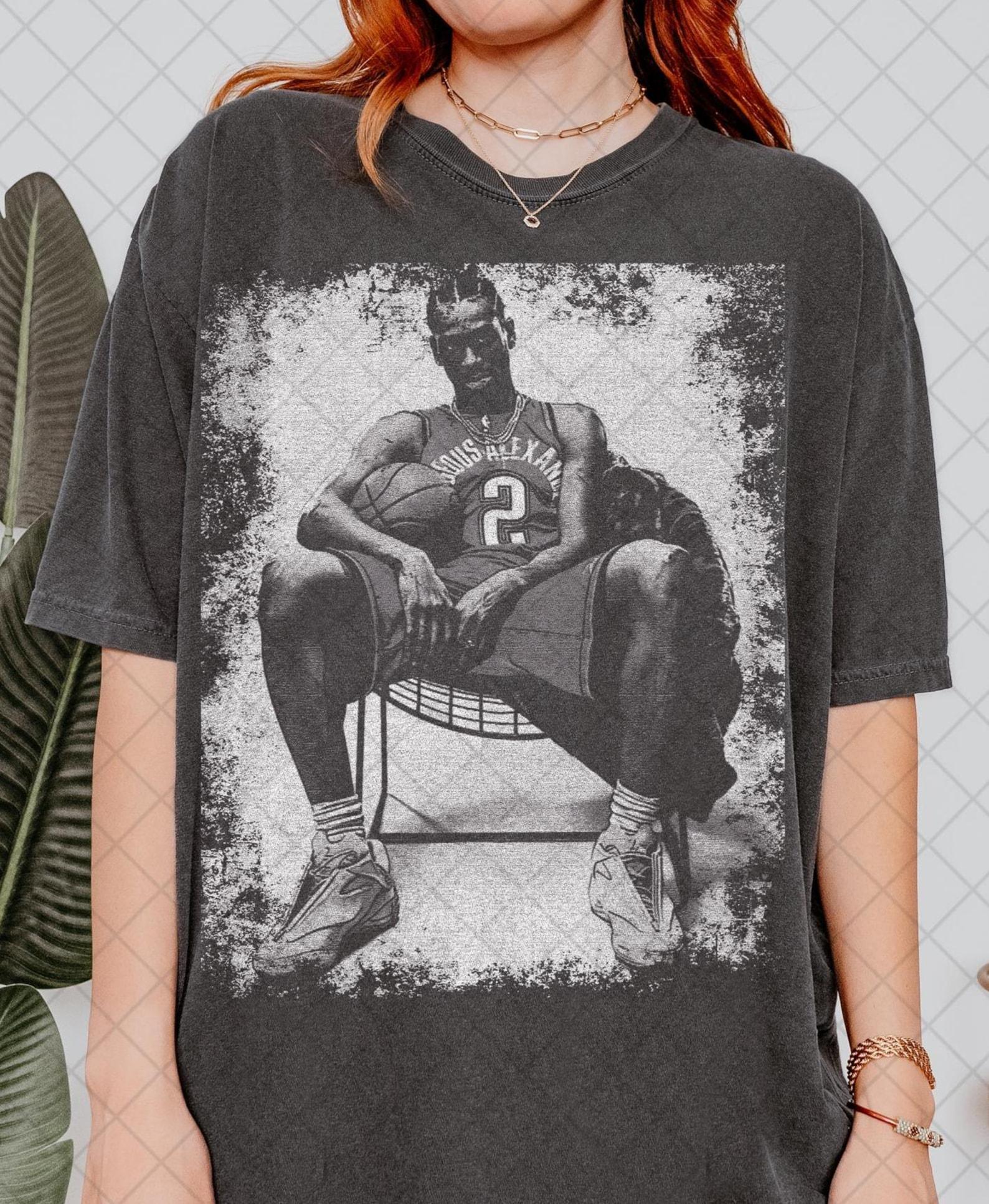 Comfort Colors shai gilgeous alexander Photo In Studio T shirt, Oklahoma City Basketball Champs 2025 T shirt, Game Day T shirt XL