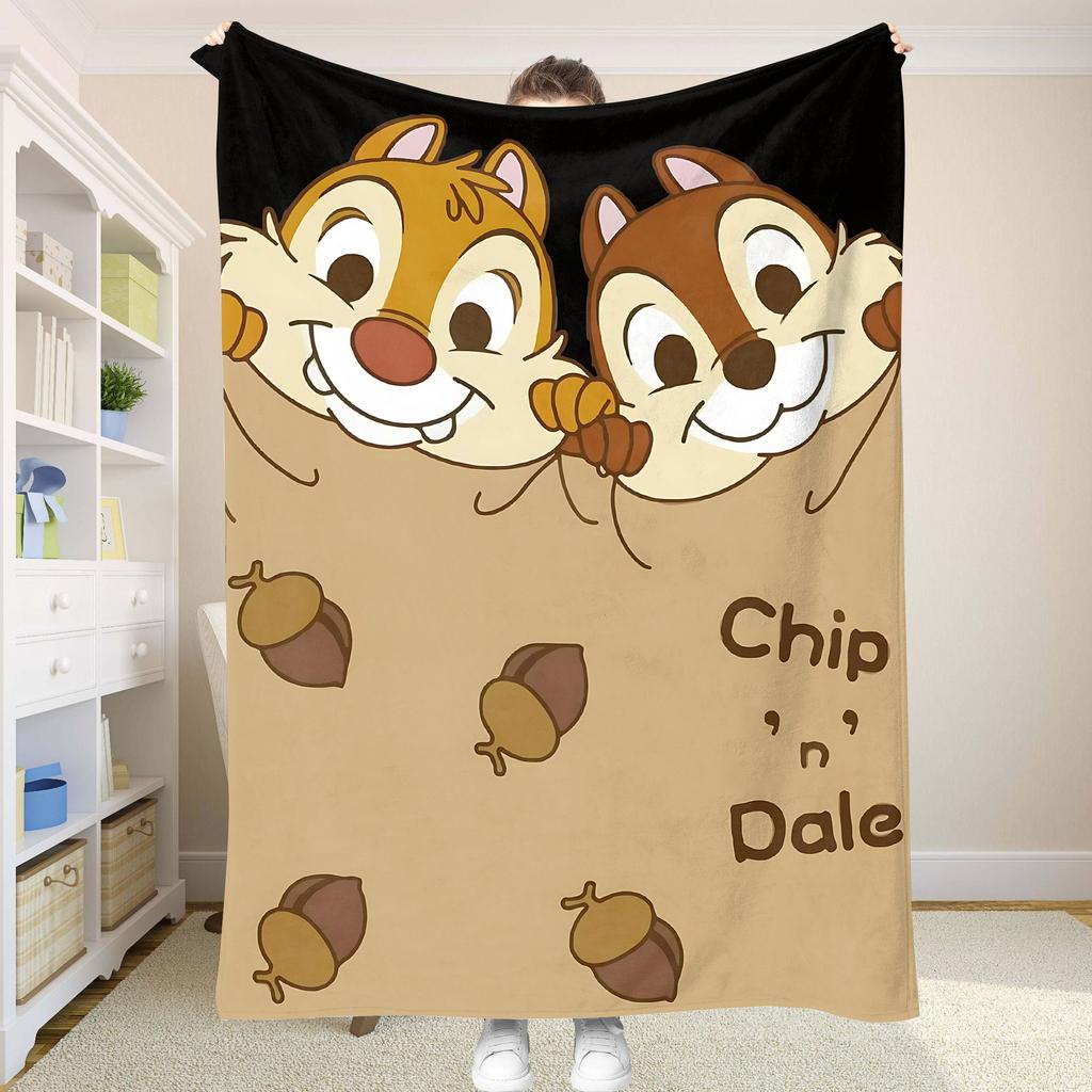Double Bed Blankets for Decorative Sofa Chip&Dale Anime Blanket Summer Comforter Bedspread the Bedspreads Throw Throws Baby Nap