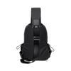 Spring Polyester Grey Chest Bag, Usb Charging Tablet, Single-shoulder Bag, Crossbody Bag