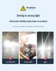 Day & Night Anti-Glare Sun Visor for Driving