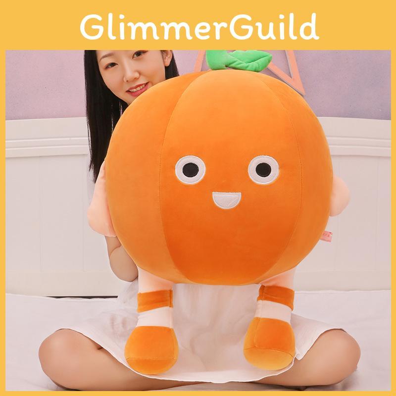 Plush Simulation Orange Toy Creative Fruit Girls Children Birthday Gift Holiday