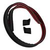 Black Car Spoiler Wing Rear Trunk Wing Decor Easy Installation Sporty Style Enhancement