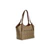 Coach Meadow 33 Logo Classic Monogram Zip Closure Canvas And Leather Tote Bag Women tote Khaki CM076-IME74