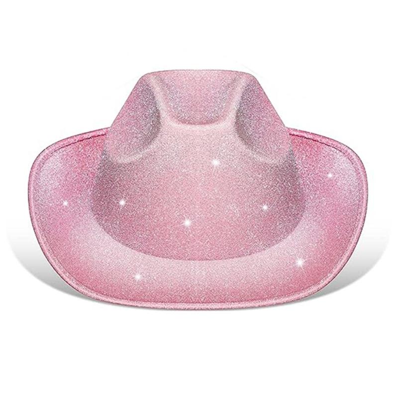 Fashion Sparkles Hat Suit Adjustable Size Hat Unisex Portable Hat Teen Stylish for Men and Women