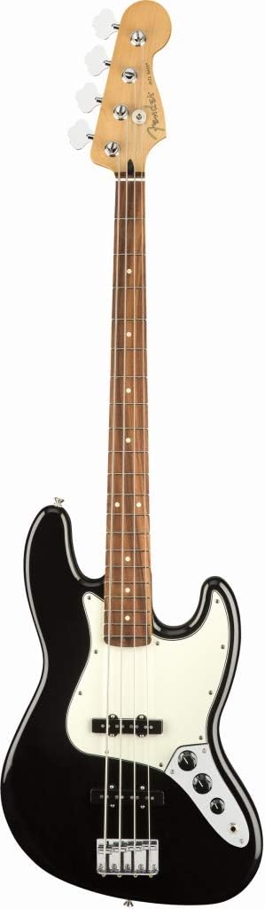 Fender Player Jazz Pau Ferro Bass®, Fingerboard, Black, Right-Handed