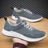 Fashion Summer Lace Up Soft Sole Sneakers Breathable Mesh Sneakers Light Summer Outdoor Footwear Male Flats Outdoor Shoe Skate Shoes Man