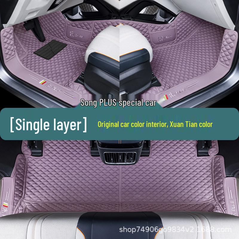 Custom 2026 BYD Song Plus DMi Floor Mats for Song Plus EV Accessories