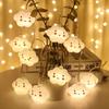 Rainbow Cloud LED Star String Lights for Kids' Room & Festival Decor
