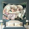 1pc Kasugano Siblings Yosuga no Sora Anime Tapestry, Sweet Couple Scene Wall Hanging, Soft Aesthetic Decor for Bedroom Dorm