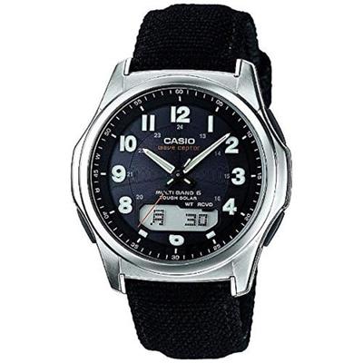 Wave Ceptor Herren Solar Funkuhr WVA-M630B-1AJF Schwarz - Offizielles Inlandsmodell