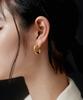 Novice Tokyo Nuance Hoop Pierce [Stainless] / Gold
