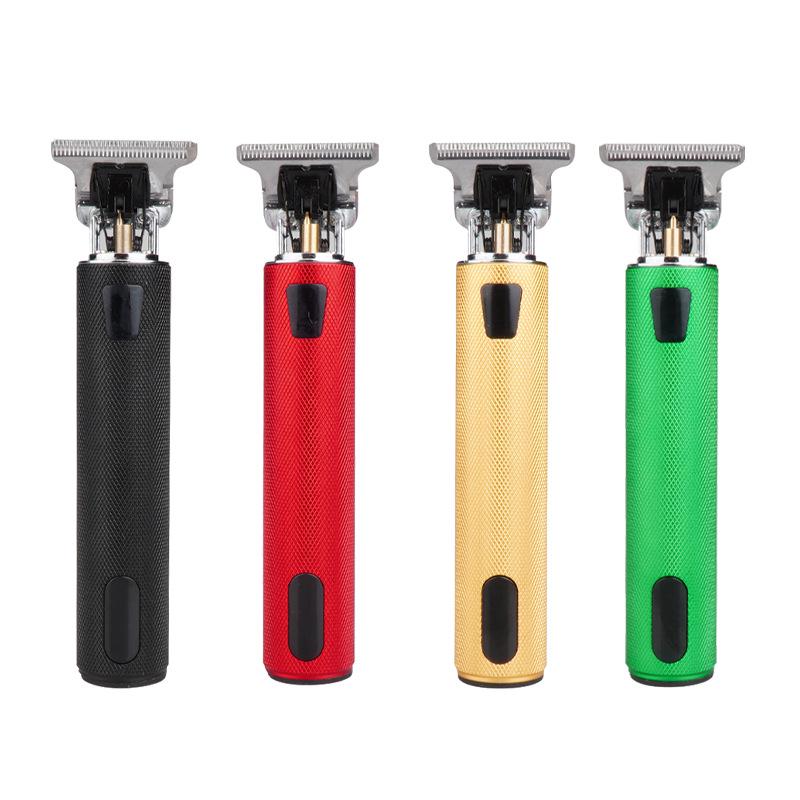 Rechargeable LED Hair Clipper: Self-Service Shaving, Oil Head, White Light, Children’s Carving.