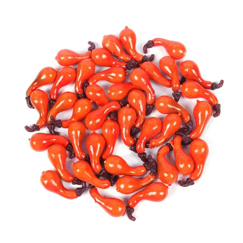 Künstlicher Kürbis Happy Halloween Dekoration Gartentischdeko Zuhause Herbsternte Thanksgiving Requisiten DIY Basteln