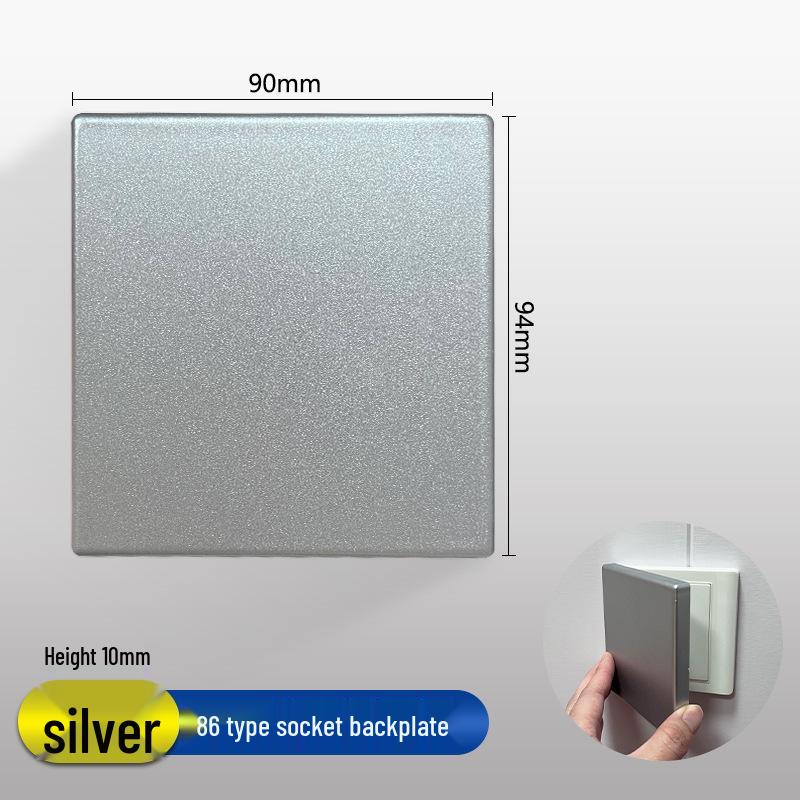 Ultra-thin Child Protection Socket Cover - Splash Proof and Protective Plate