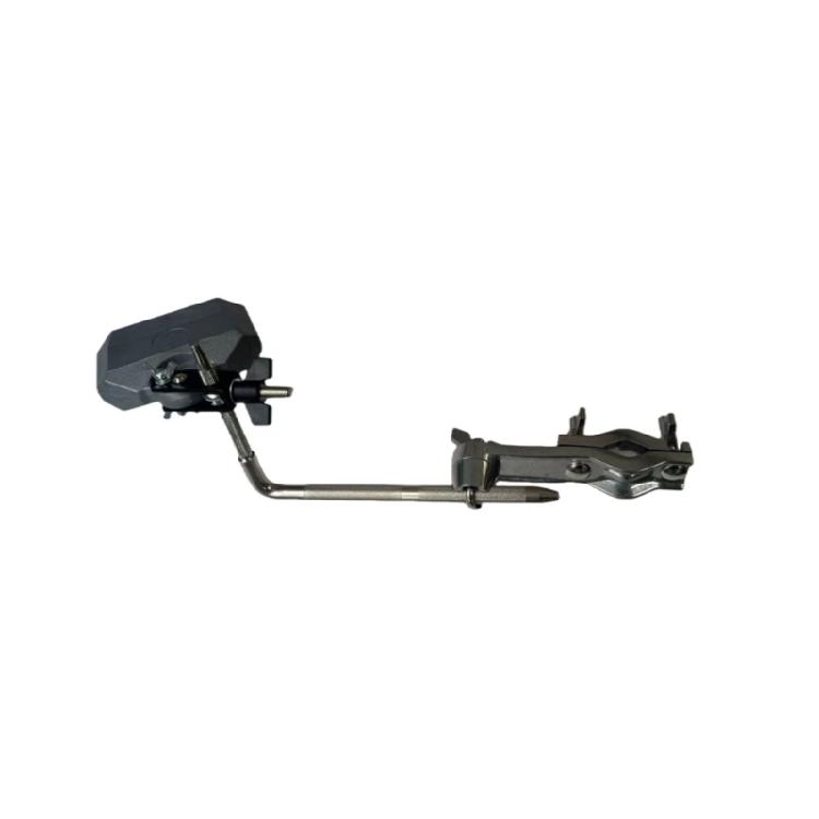 Cowbell Holder Clamp Support Metal Stand Adjustable Cowbell Holder Connector Cattle Bell Percussion Instrument Accessory