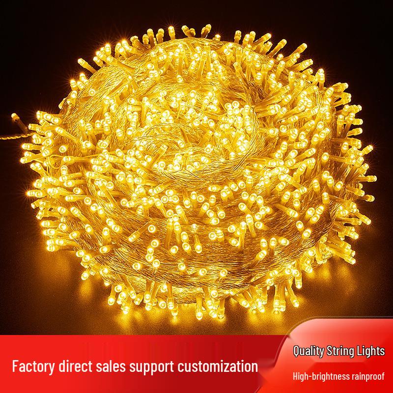 Multicolor LED Starry Sky Twinkling Lights - Perfect for Christmas, Holidays, Weddings, and Outdoor Decorations.