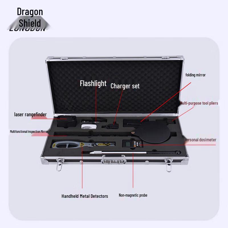 Long Shield 9-Piece Portable Security Inspection Tool Set