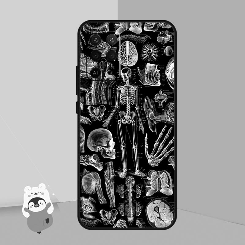 

Чехол «Скелет Кости» для OPPO A74 A93 A83 A91 A53S A9 A5 A31 A53 2020 A15 A16 A1K A52 A72 A94 A54 OPPO A92