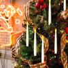 Floating LED Christmas Candle Lights for Tree and Magic Wand Decorations