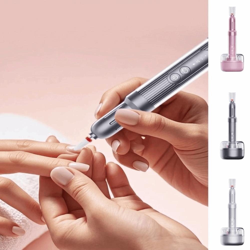 durable Nail Drill Machine Rechargeable Nail Polisher Nail Kit Electric Nail Grinder  Nail Tools