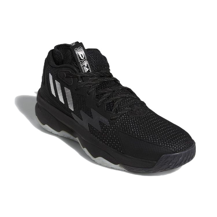 adidas Dame 8 Admit One - Core Black Men Sneakers Silver-Metallic Grey-Six GY6461