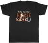 Personalised Any Name Horse Rider Equestrian Unisexs TShirt Tee Gift Top