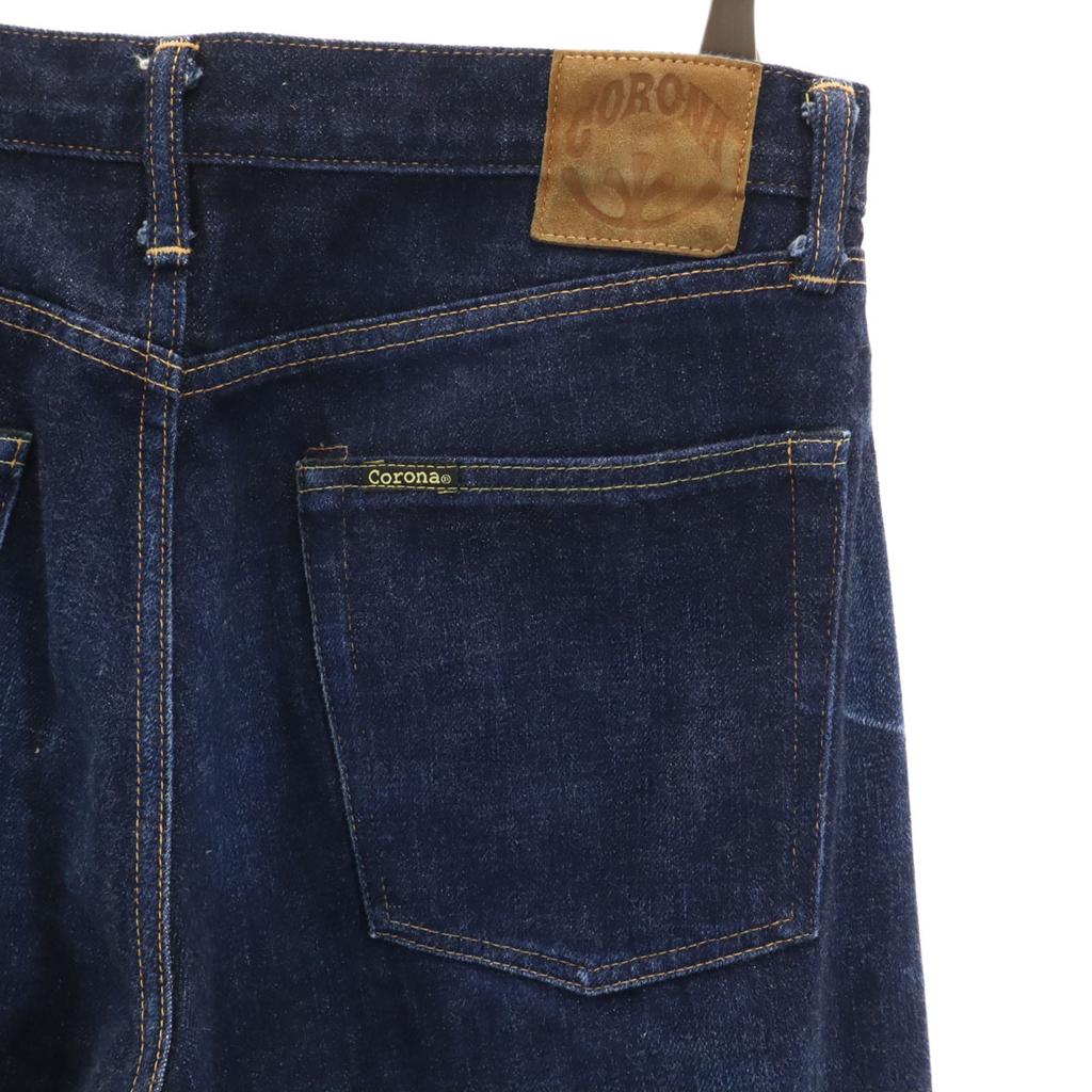 Corona Fabricat în Japonia Pantaloni denim M Blugi albastru indigo Bărbați Second hand