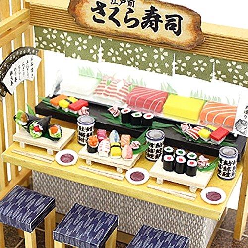Dollhouse Kit Japanese Feast Japanese Food Kit Sushi Restaurant