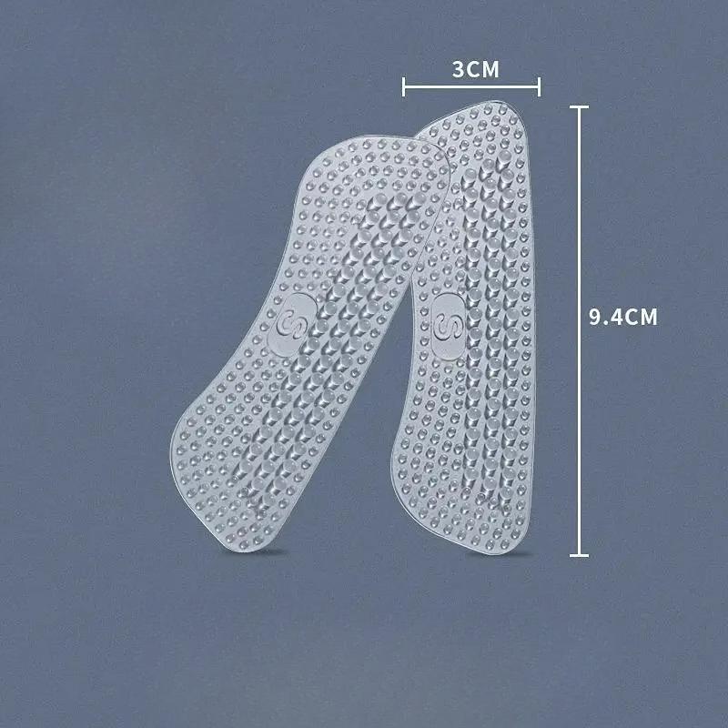 Silicone Shoes with Heel Stickers To Prevent Heels From Dropping and Rubbing Feet High Heels Half-size Insoles and Heel Shoes