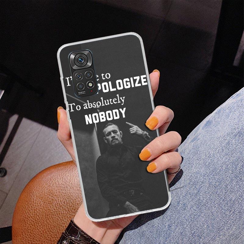 Conor McGregor Phnoe Case for Phnoe Case for Xiaomi Redmi Note 15 14 14S 13 Pro Plus 12 12S 11S 11E 10S 10 11T 5G Unique Cover C