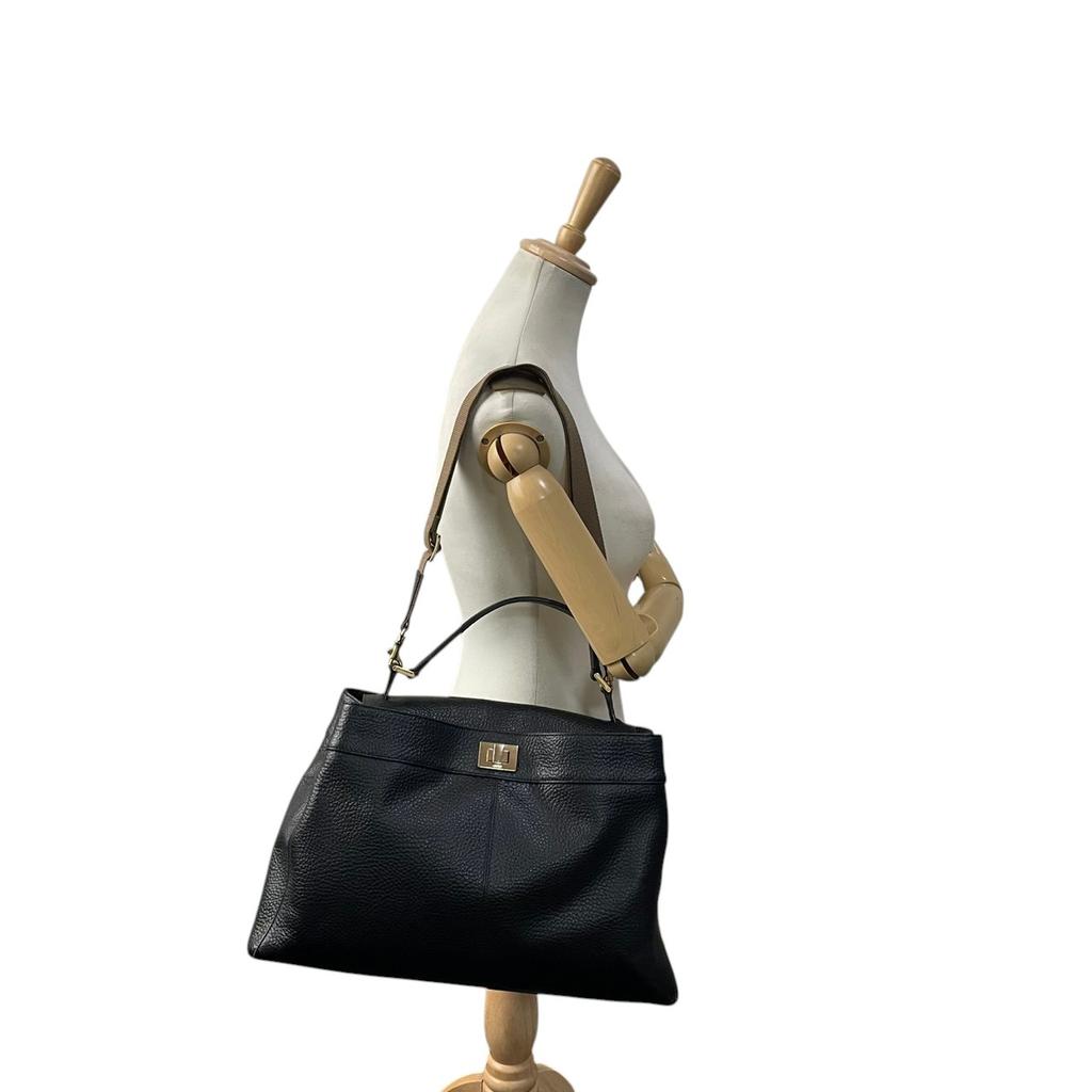 Used ATAO Shoulder Bag LABO LABOShoulder Bag black leather Women