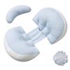 U-Shaped Pregnancy Pillow with Back and Abdominal Support - Breathable, Essential Comfort for Mother and Baby in Winter