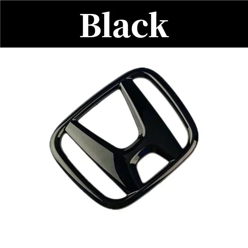 AAADF1 ABS Cars Logo Front Grille Rear Trunk Emblem for Honda Accord Civic Type-R CRV HRV FIT Jazz Steering Wheel Stickers Accessories